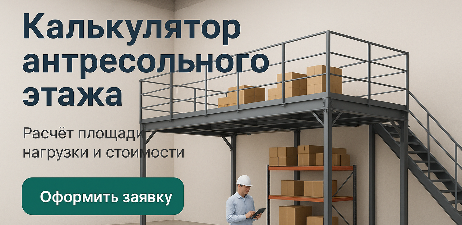 калькулятор антресольного этажа